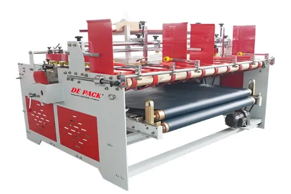 Double-head gluing machine