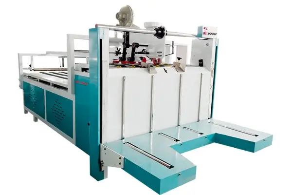 Semi-automatic carton gluer